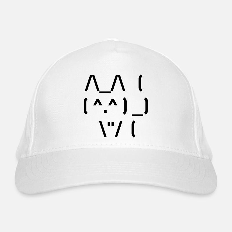 Chat mignon ASCII Casquette classique bio