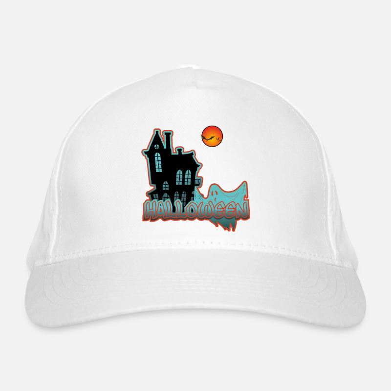 Maison Hantée Nuit Digitale Casquette classique bio