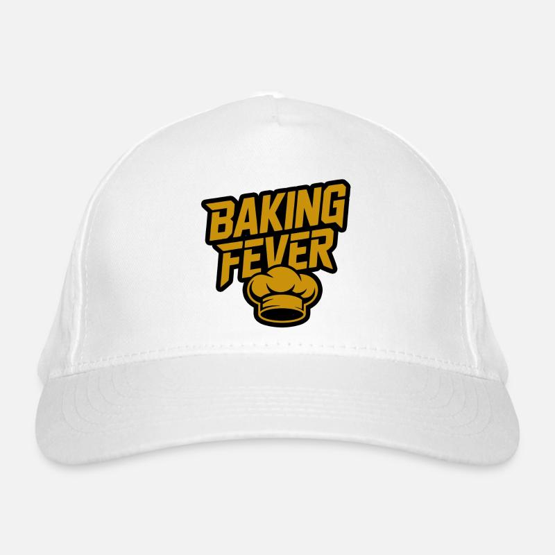 Baking Fever: Chef Hat Graphic Organic Baseball Cap