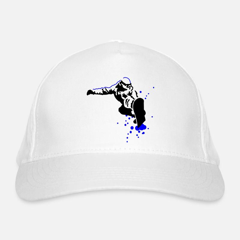 Snowboarders Organic Baseball Cap