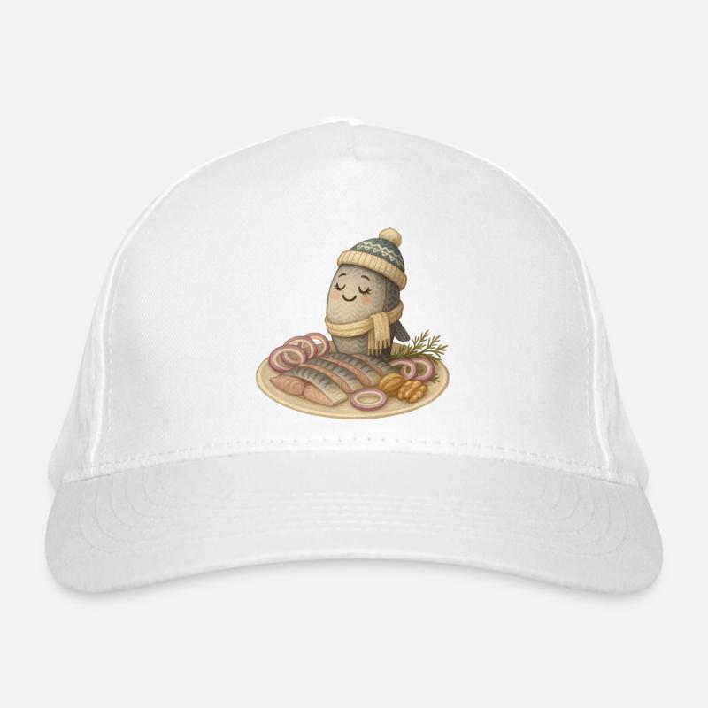 Stolzer Hering Bio-Baseballkappe