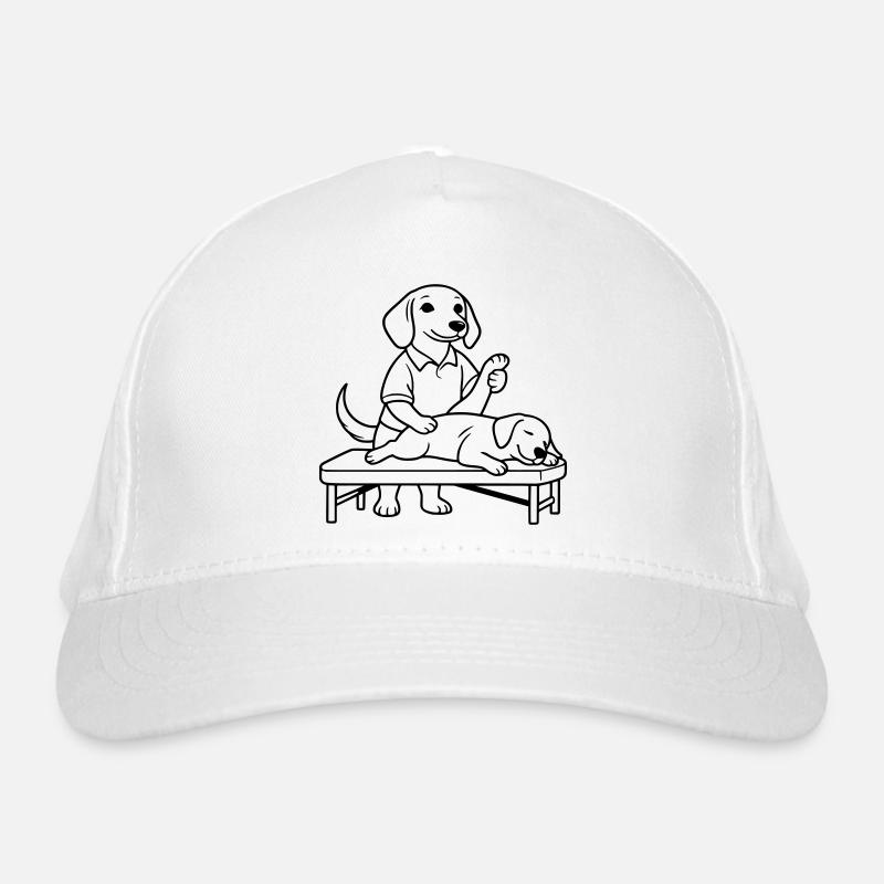 Dachshund Physiotherapist Organic Baseball Cap