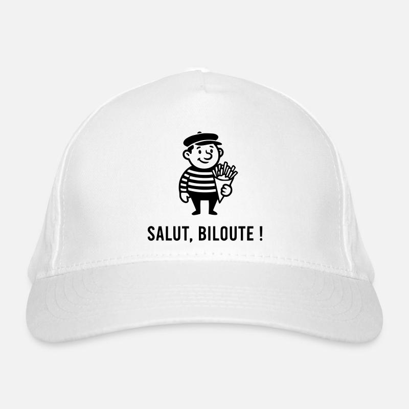 Hallo biloute Bio-Baseballkappe