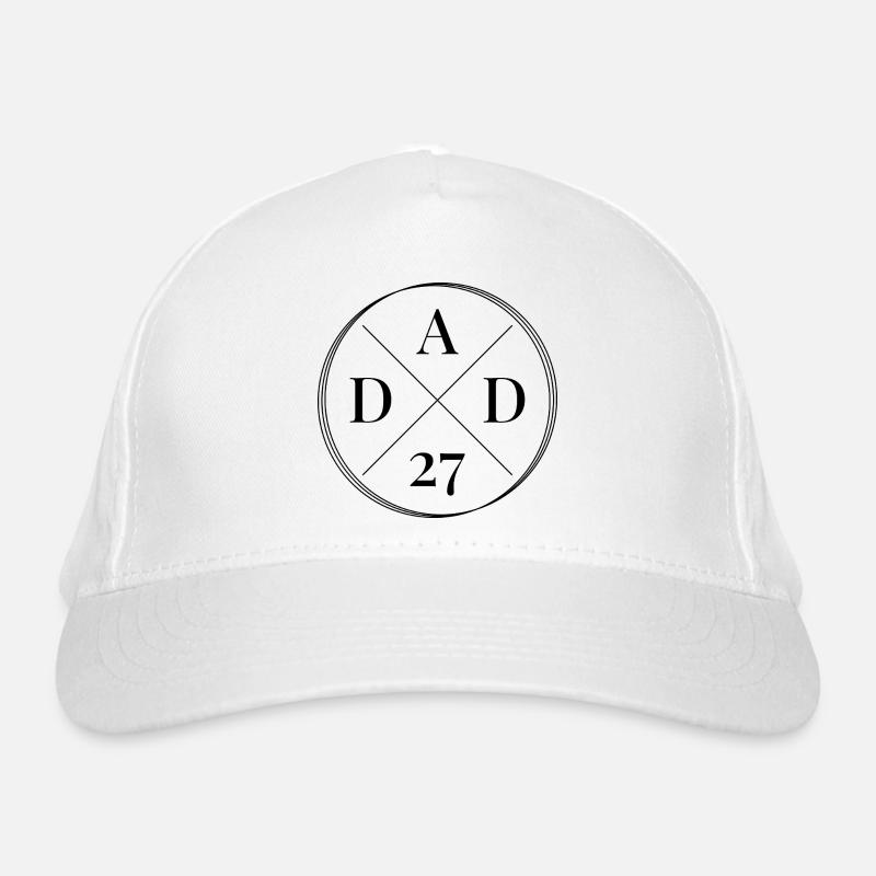 Dad 2027 - Dad 27 Organic Baseball Cap