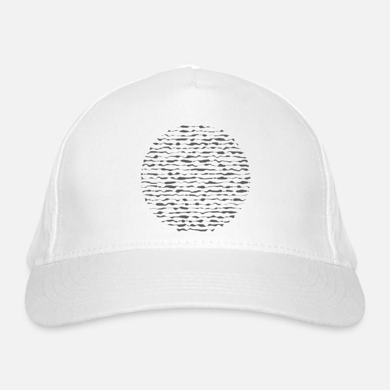Écho du cercle ondulé Casquette classique bio