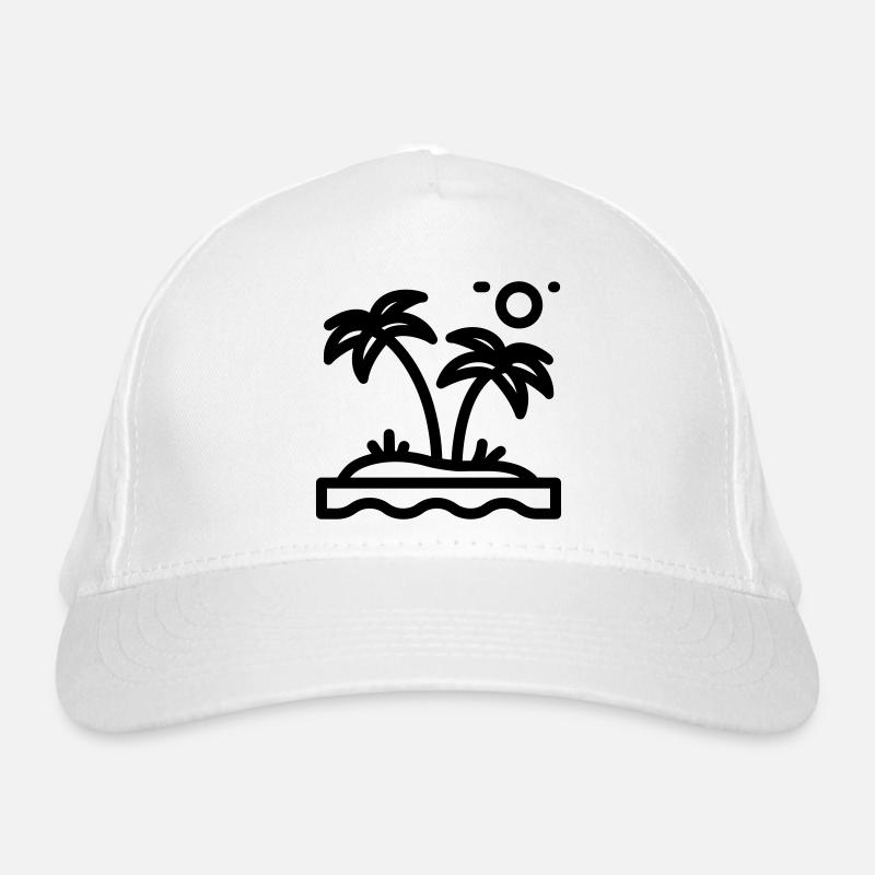 beach Organic Baseball Cap