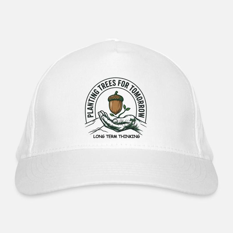 Tree Planting Long Term Organic Baseball Cap