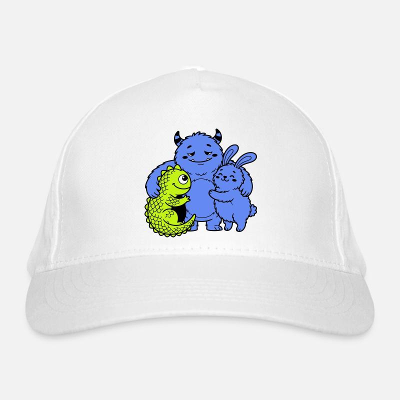 Monstres mignons Casquette classique bio