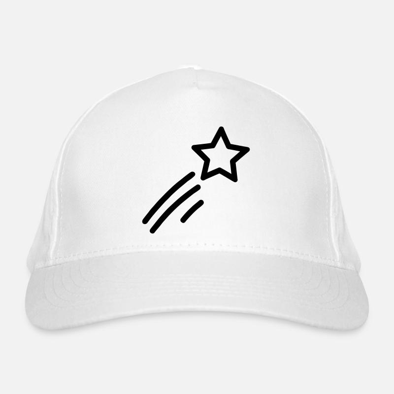 Sternschnuppe Bio-Baseballkappe
