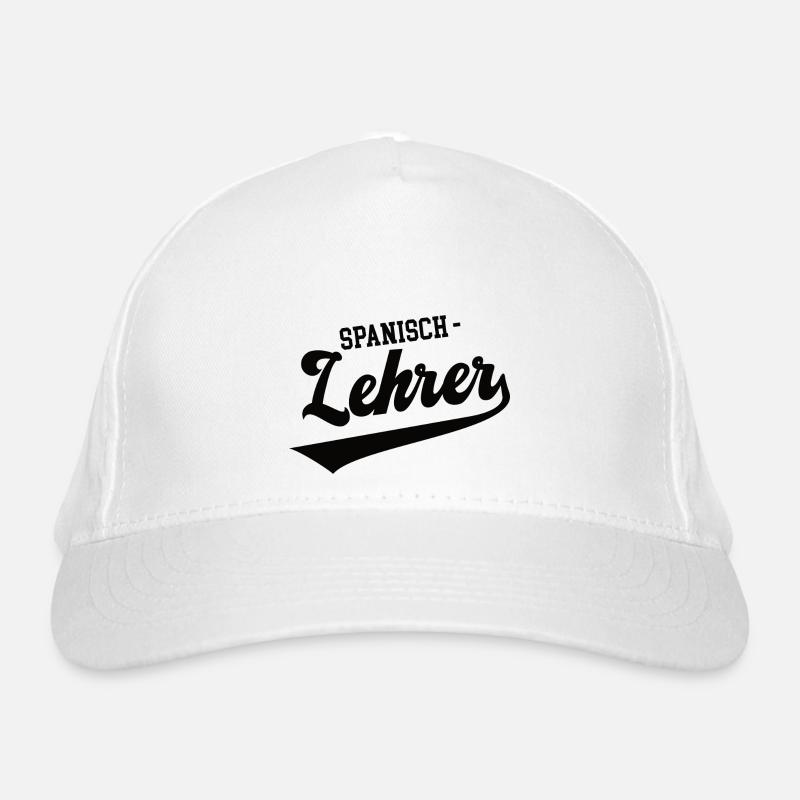Spanisch Lehrer Schule Spanischlehrer Spanish Bio-Baseballkappe