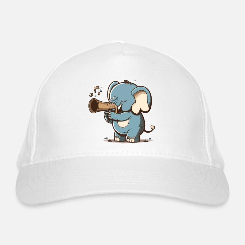 Éléphant de jazz Casquette classique bio