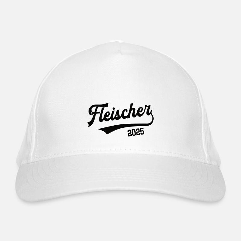 Fleischer 2025 Beruf Fleischerei Lehre Schlachter Bio-Baseballkappe