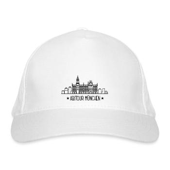 Abireise München Abitour Abifahrt Abi Klassenreise - Bio-Baseballkappe - Weiß - Vorne
