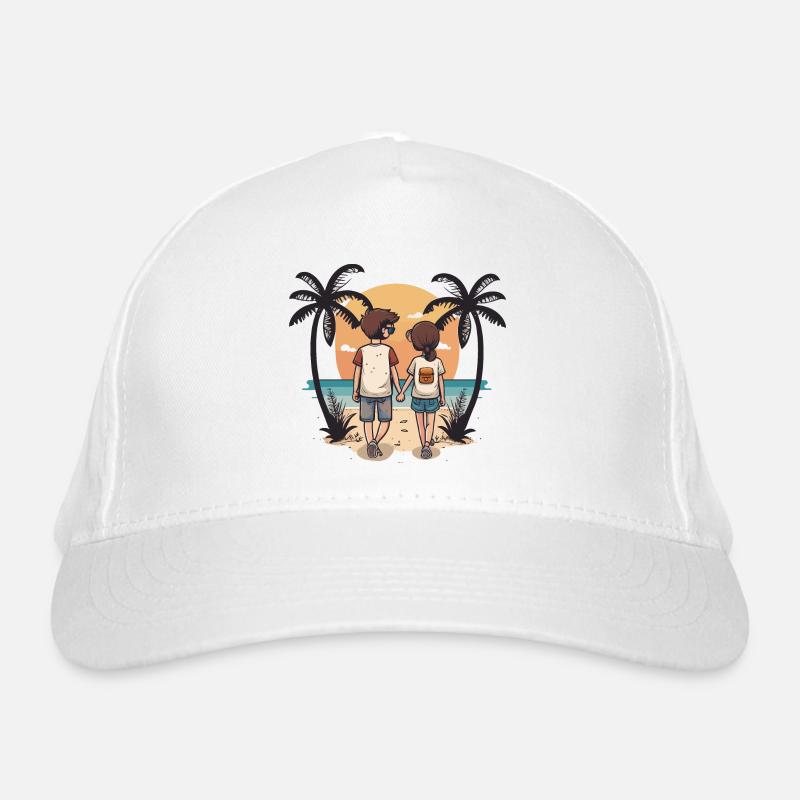 Romantic Getaway Organic Baseball Cap