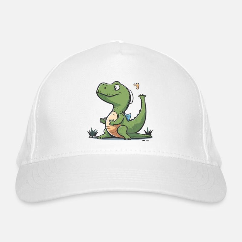 Flexible T-Rex Organic Baseball Cap