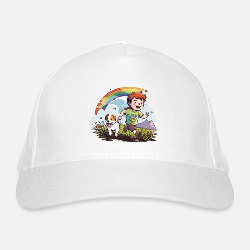 Le chasseur arc-en-ciel Casquette classique bio