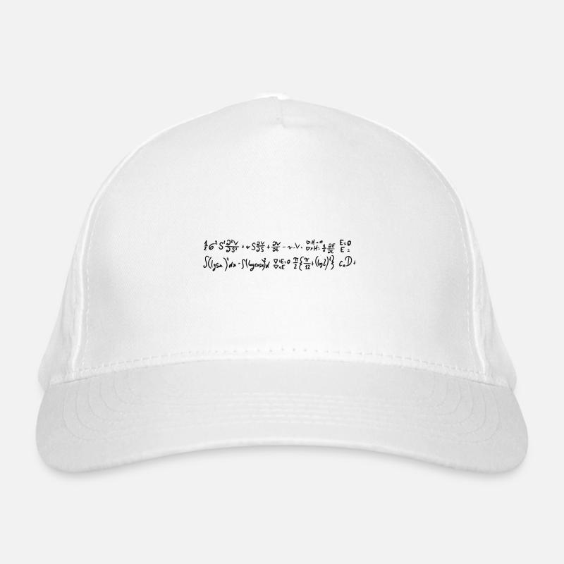 Mathematik Formeln Bio-Baseballkappe