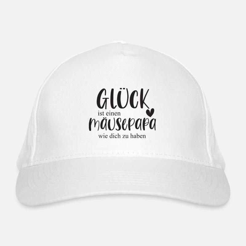 Mäuse Mäusepapa Haustier Mäuseliebe Geschenk Bio-Baseballkappe