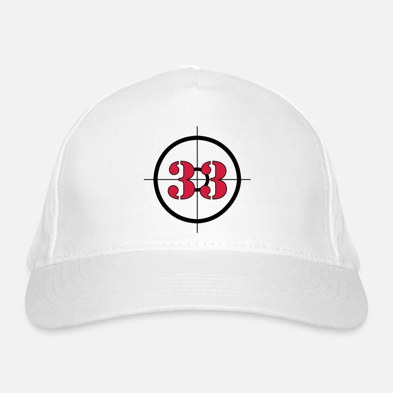 Stellt: 33 (V) Bio-Baseballkappe