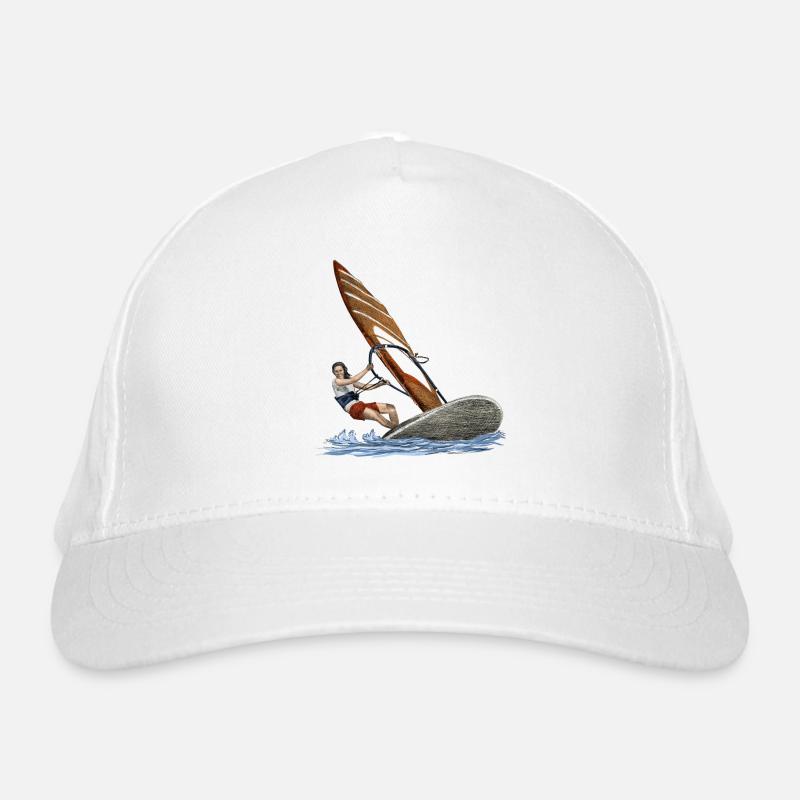 Windsurfing Organic Baseball Cap