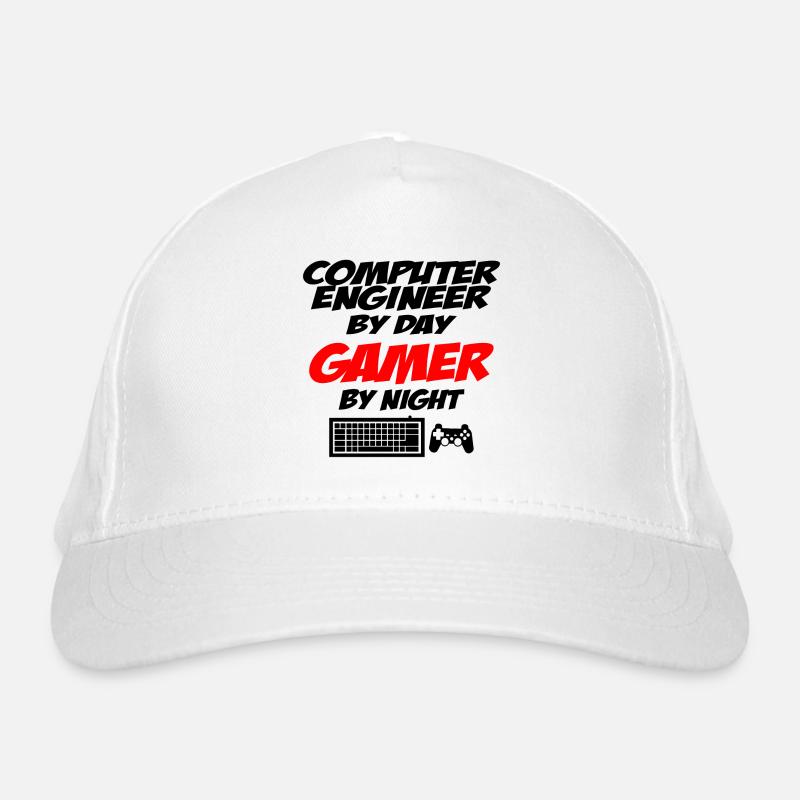 Computer engineer Gamer Bio-Baseballkappe
