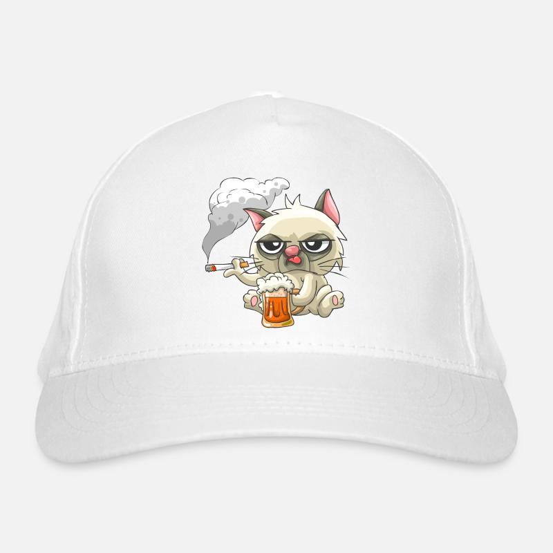 Bad Cat Organic Baseball Cap