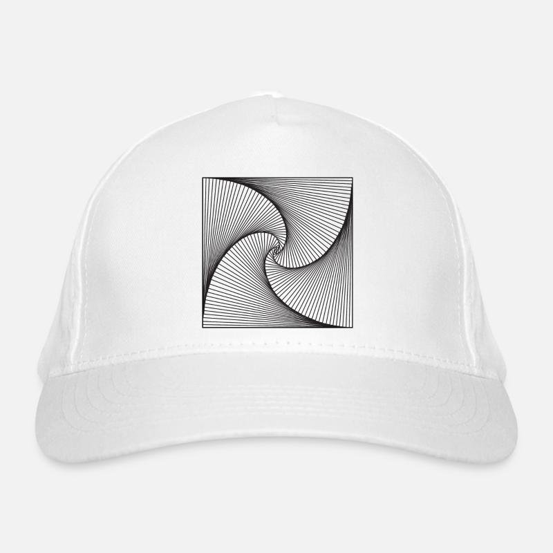 la conception de la géométrie Casquette classique bio