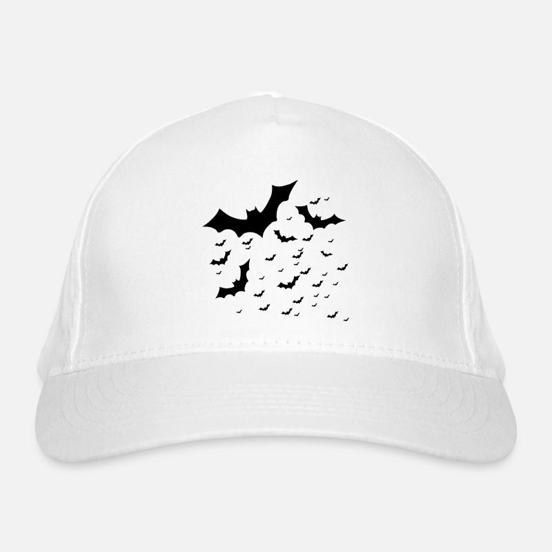 Fledermäuse Bio-Baseballkappe