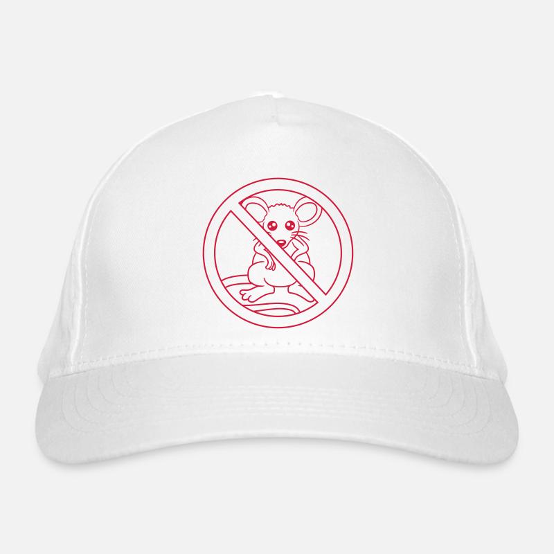 signe interdit a barré pas de souris suess n Casquette classique bio