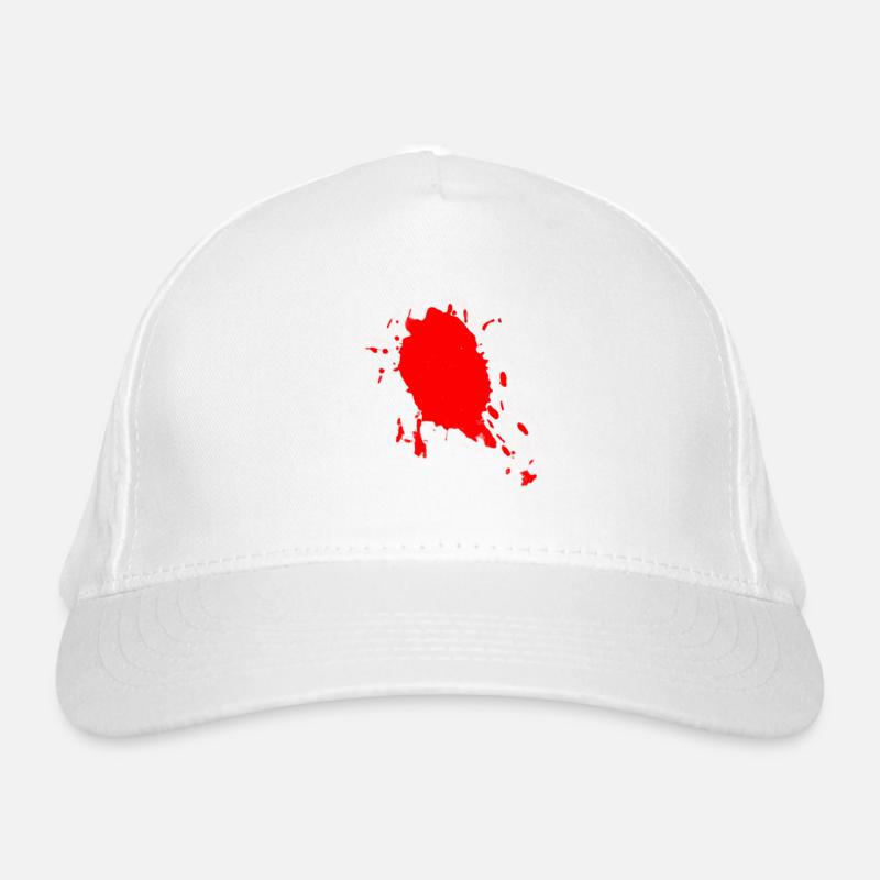 Farbfleck Bio-Baseballkappe