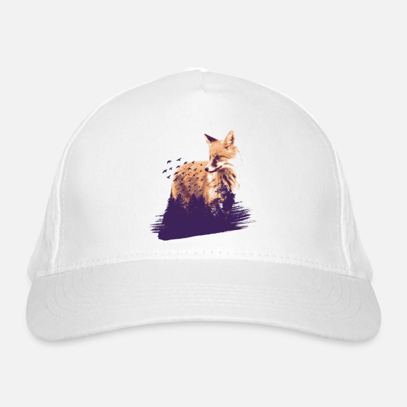 Renard des forêts Casquette classique bio