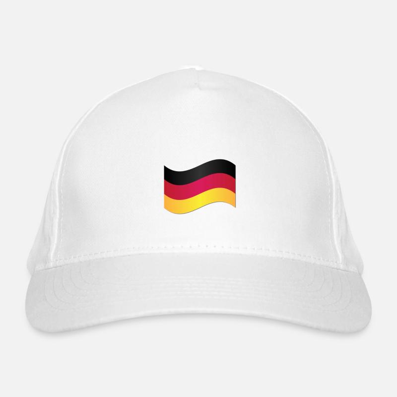 German Flag Organic Baseball Cap