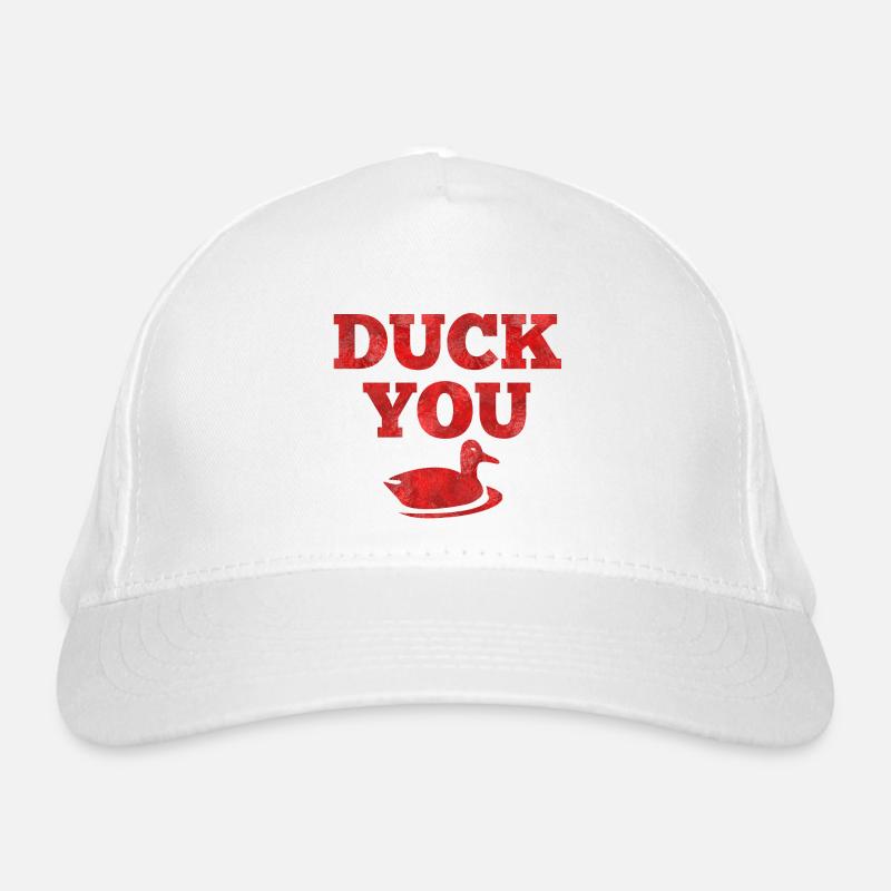 Duck You Organic Baseball Cap