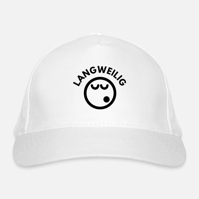 LANGWEILIG Bio-Baseballkappe