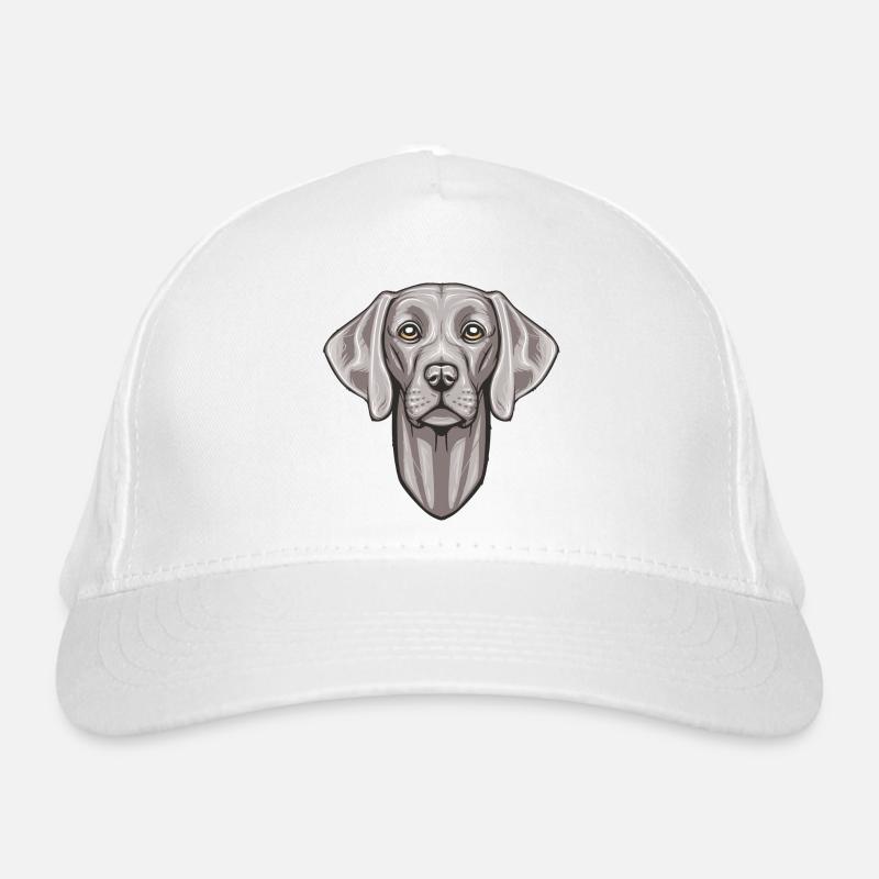Weimaraner Organic Baseball Cap
