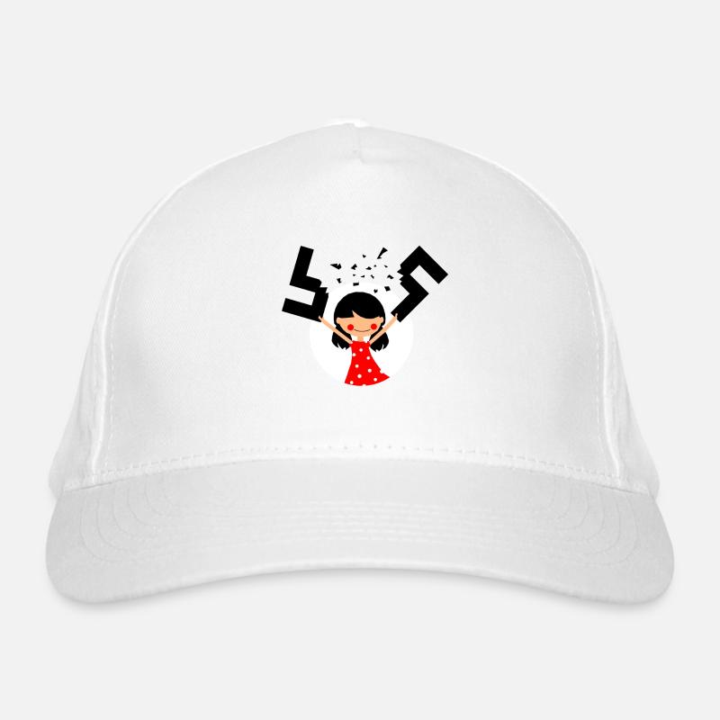 I am against racism (W) Organic Baseball Cap