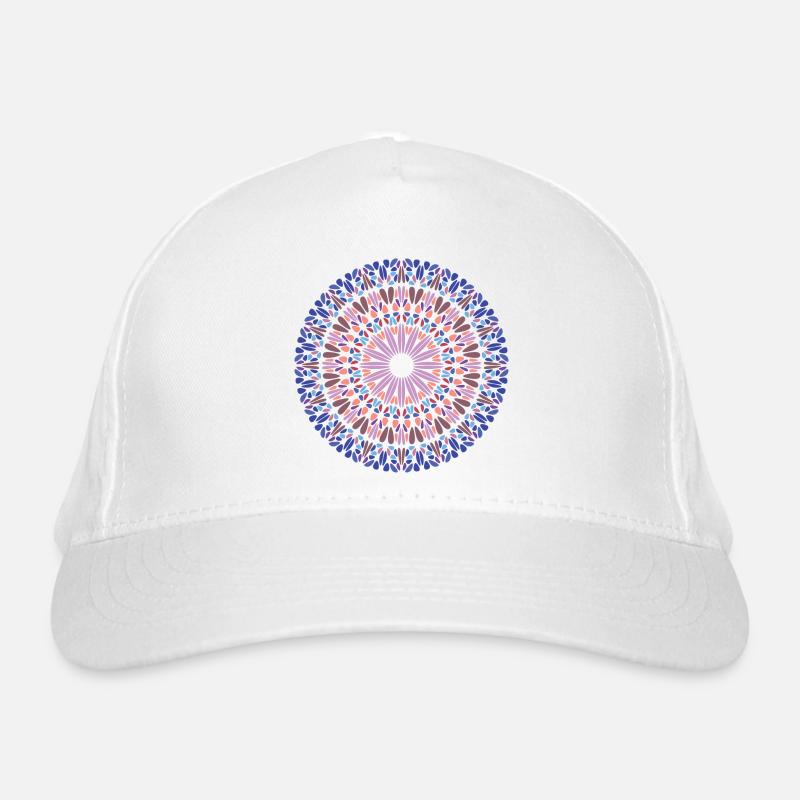 Mandala Bio-Baseballkappe