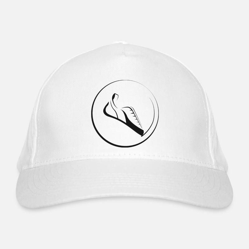 Logo des chaussures d’escalade Bouldering Boulder Symbol Casquette classique bio