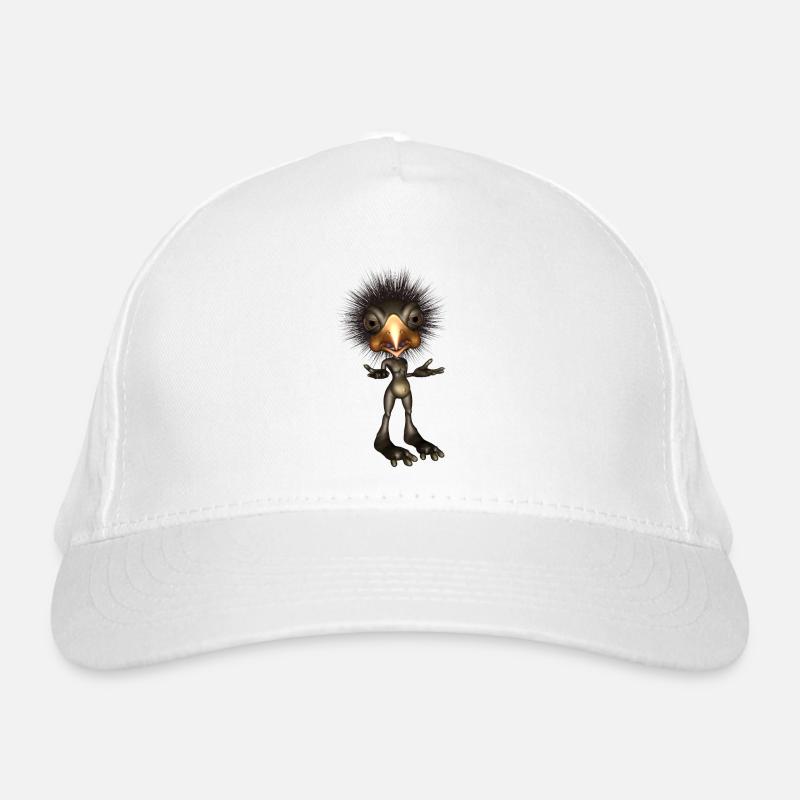 Oiseau mignon drôle Casquette classique bio