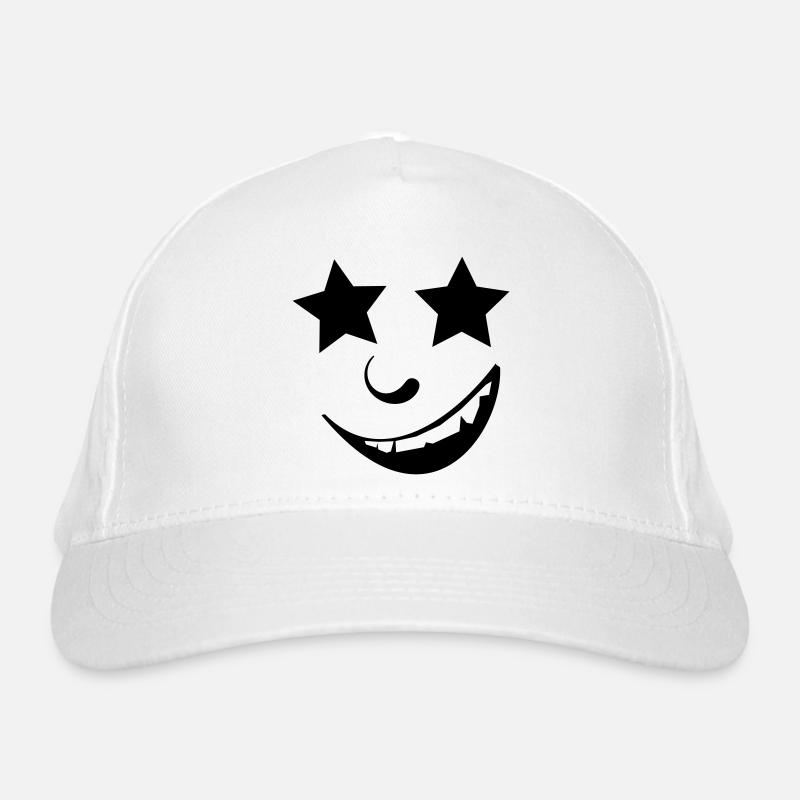 kühles Gesicht Bio-Baseballkappe
