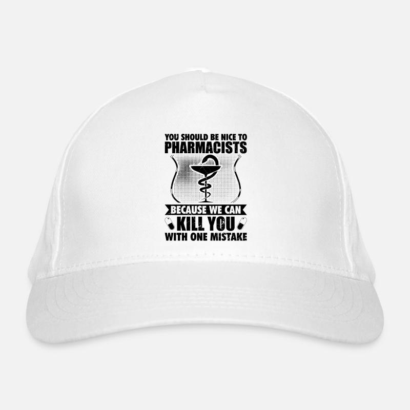 Profession de pharmacien Pharmacien pharmacien présente Casquette classique bio