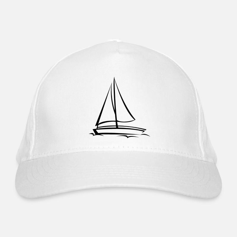 sailing ship Organic Baseball Cap