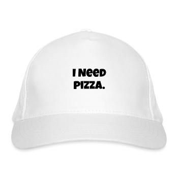 Funny sayings - Organic Baseball Cap - white - Front