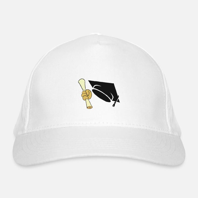 Diplom Studium Uni Abschluss Master Abi Geschenk Bio-Baseballkappe