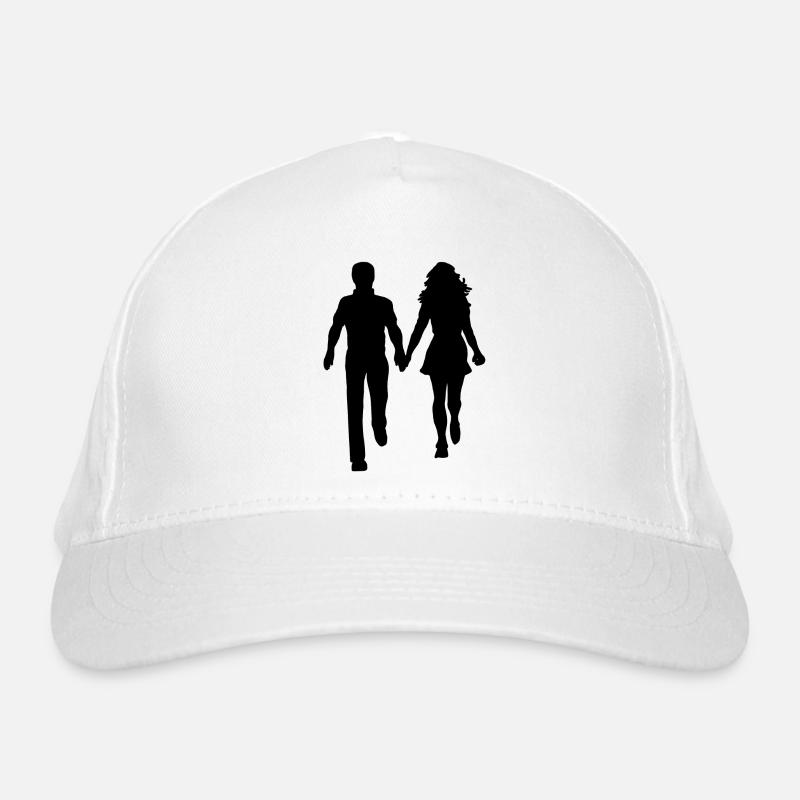 Paar Frau Mann Partner Ehe Liebe Pärchen Geschenk Bio-Baseballkappe