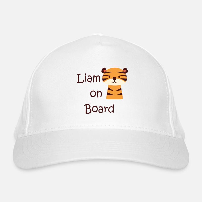 Liam on board Bio-Baseballkappe