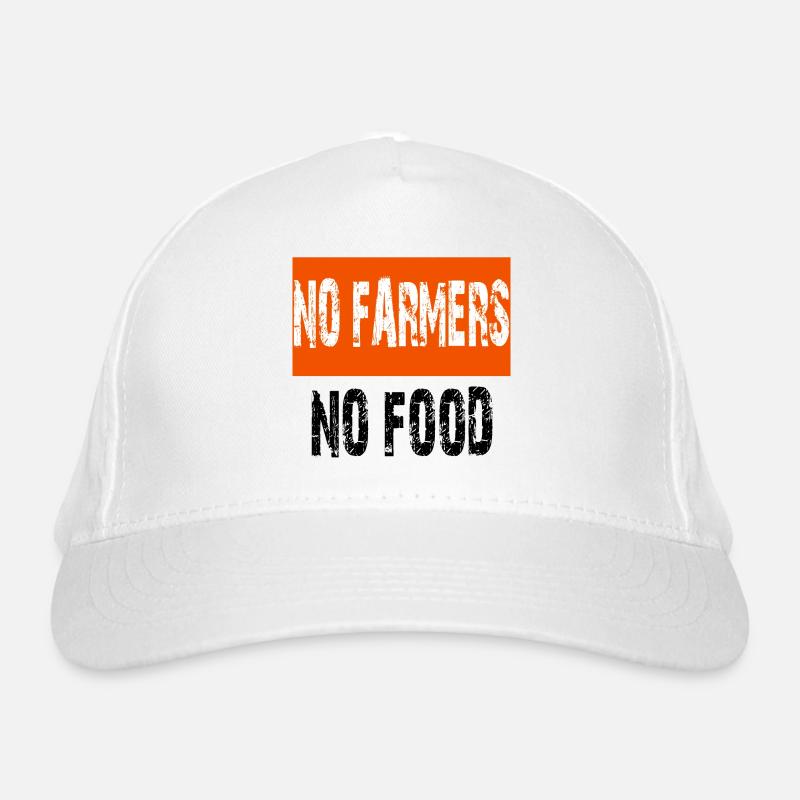 Pas d'agriculteurs, pas de nourriture Casquette classique bio