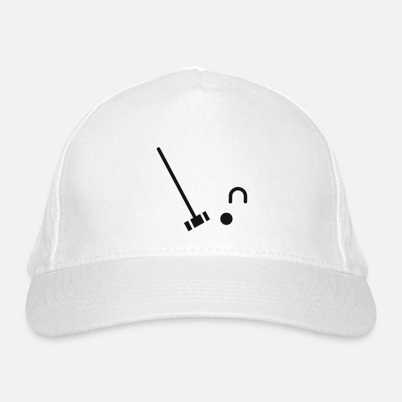 Krocket Sport Krocketschläger Krocketball Crocket Bio-Baseballkappe