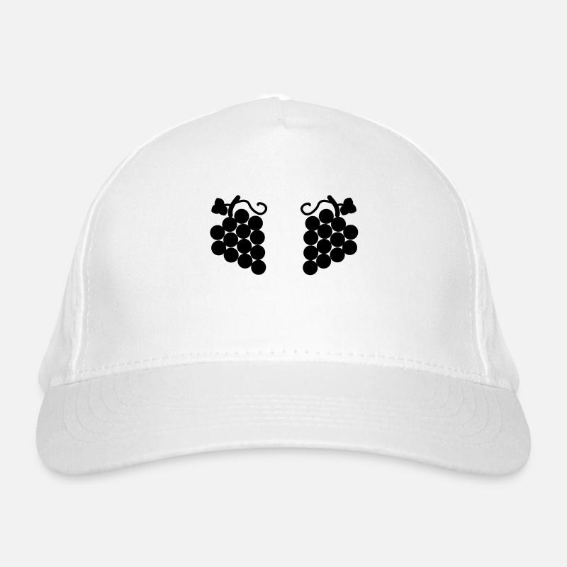 Trauben Bio-Baseballkappe