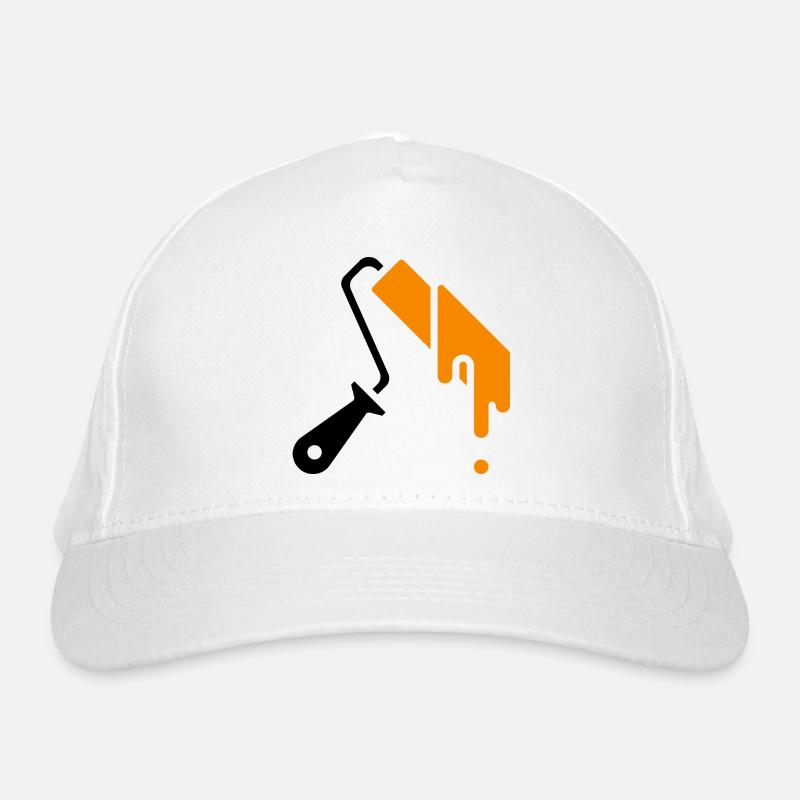 Painter's role with paint Organic Baseball Cap